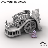 Tabletop Terrain Vehicle Dwarven Fire Wagon