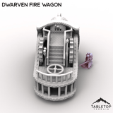 Tabletop Terrain Vehicle Dwarven Fire Wagon