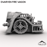 Tabletop Terrain Vehicle Dwarven Fire Wagon
