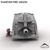 Tabletop Terrain Vehicle Dwarven Fire Wagon
