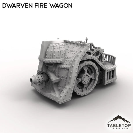 Tabletop Terrain Vehicle Dwarven Fire Wagon