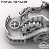 Tabletop Terrain Vehicle Dwarven Fire Wagon
