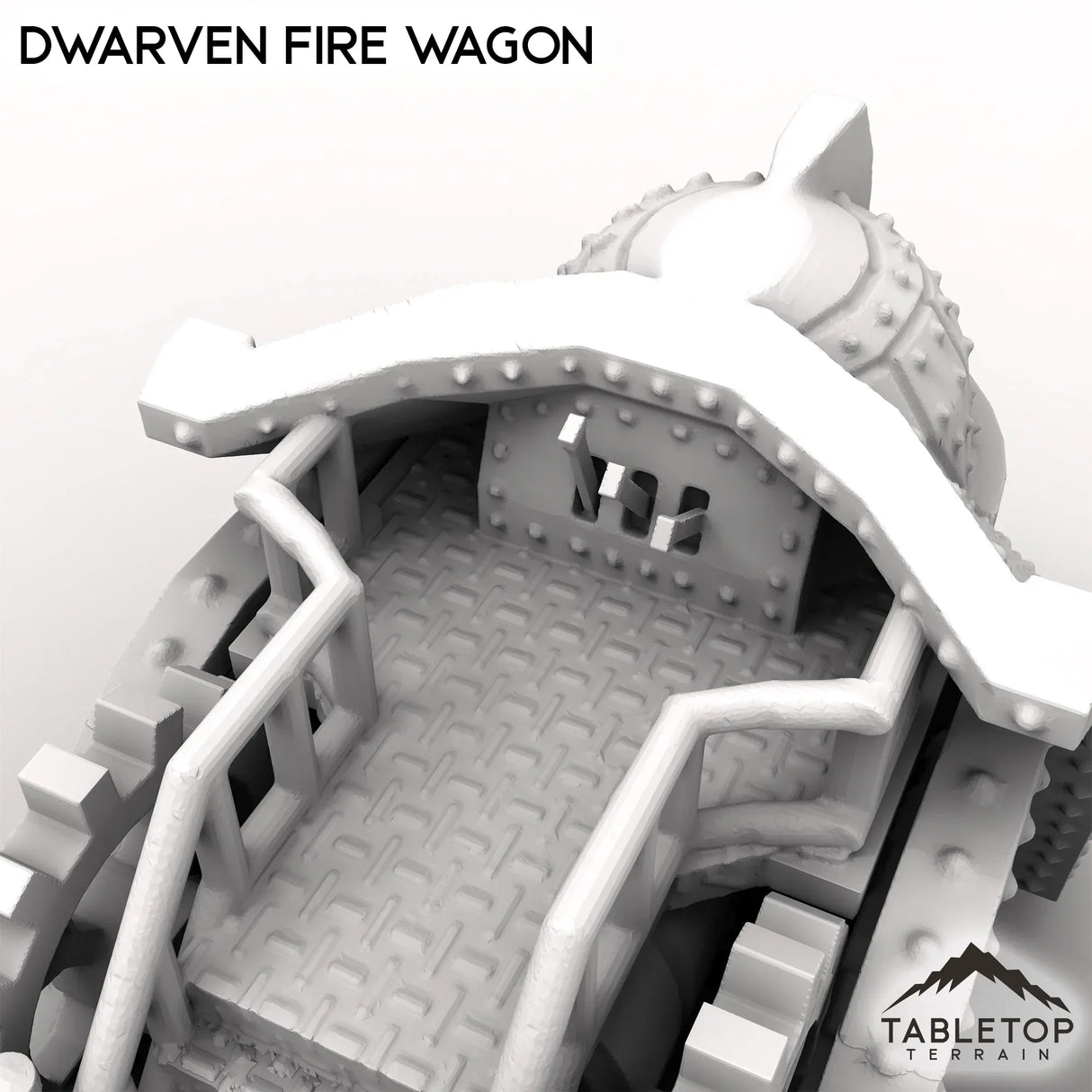 Tabletop Terrain Vehicle Dwarven Fire Wagon
