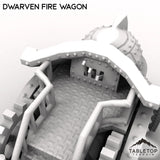 Tabletop Terrain Vehicle Dwarven Fire Wagon