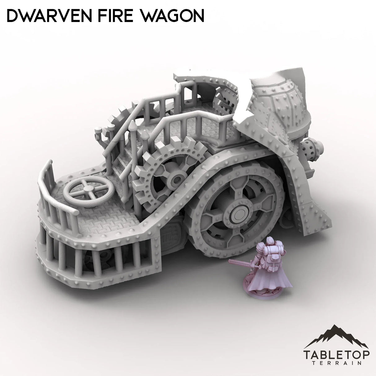 Tabletop Terrain Vehicle Dwarven Fire Wagon
