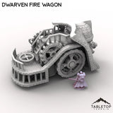 Tabletop Terrain Vehicle Dwarven Fire Wagon