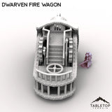 Tabletop Terrain Vehicle Dwarven Fire Wagon
