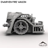 Tabletop Terrain Vehicle Dwarven Fire Wagon