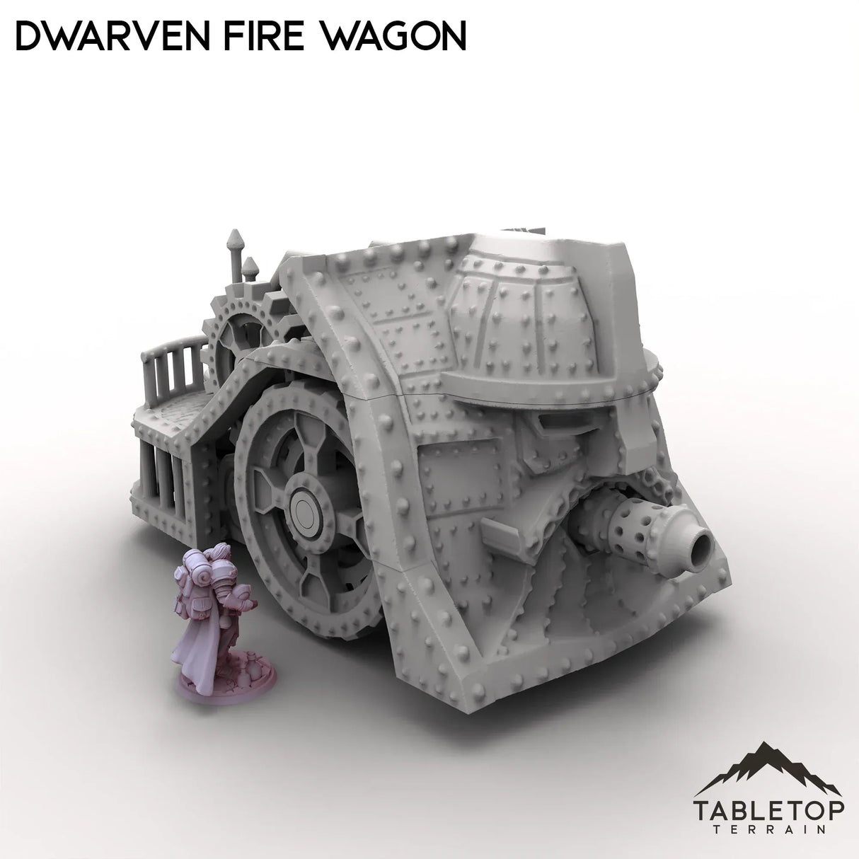 Tabletop Terrain Vehicle Dwarven Fire Wagon