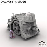 Tabletop Terrain Vehicle Dwarven Fire Wagon