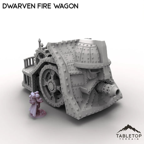 Tabletop Terrain Vehicle Dwarven Fire Wagon