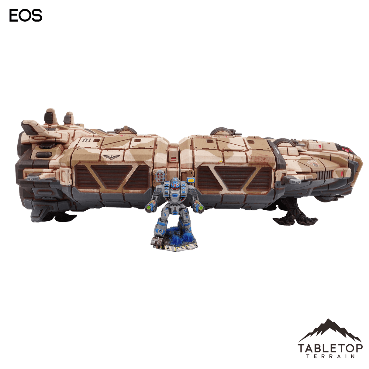 Tabletop Terrain Vehicle Eos Dropship