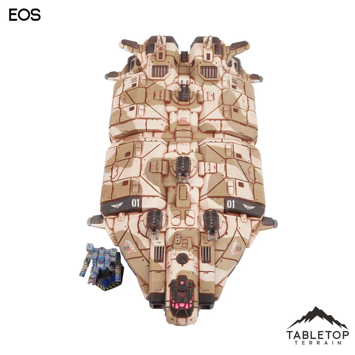 Tabletop Terrain Vehicle Eos Dropship