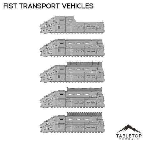 Tabletop Terrain Vehicle FIST Transport Vehicles