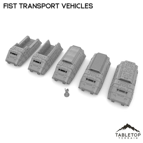 Tabletop Terrain Vehicle FIST Transport Vehicles