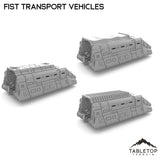 Tabletop Terrain Vehicle FIST Transport Vehicles