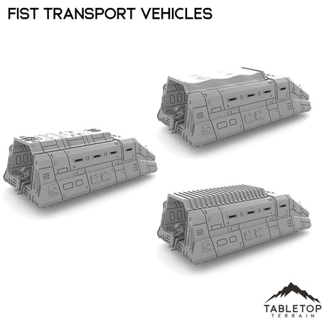 Tabletop Terrain Vehicle FIST Transport Vehicles