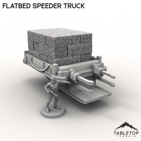 Tabletop Terrain Vehicle Flatbed Speeder Truck