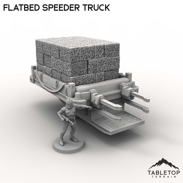 Tabletop Terrain Vehicle Flatbed Speeder Truck