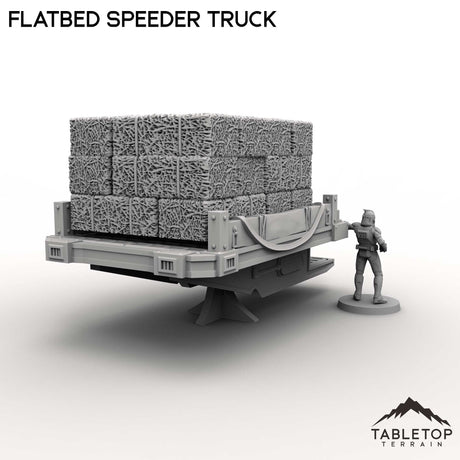 Tabletop Terrain Vehicle Flatbed Speeder Truck