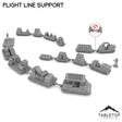 Tabletop Terrain Vehicle Flight Line Support Cargo Trolleys