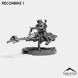 Tabletop Terrain Vehicle Full Set Recon Bikers