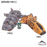 Tabletop Terrain Vehicle Gepard Dropship Mk1-C