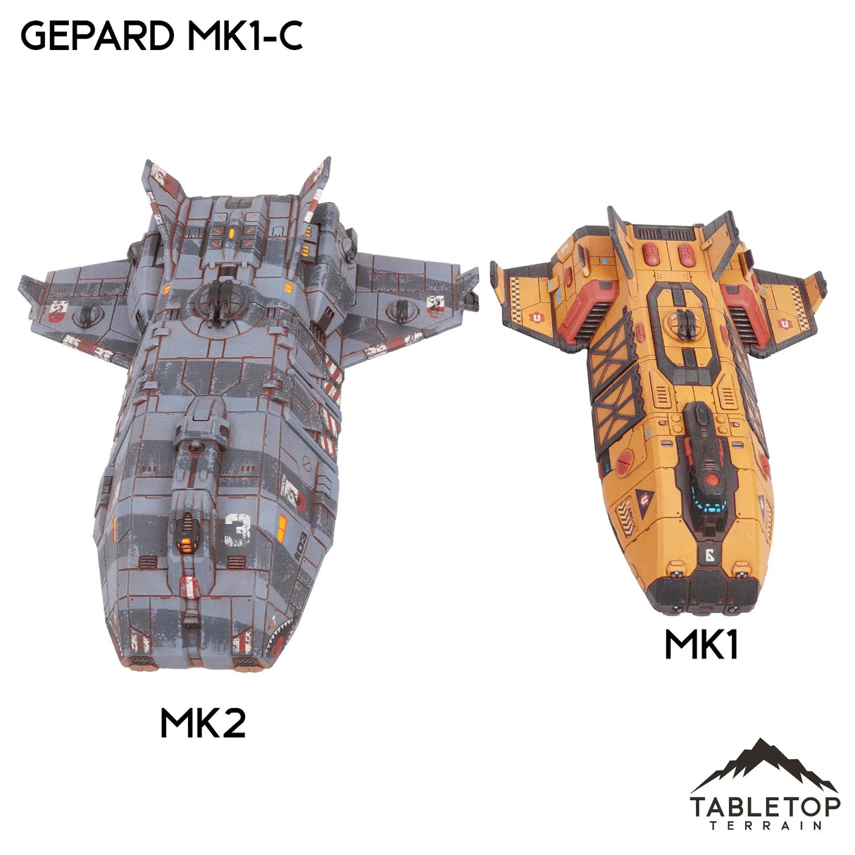 Tabletop Terrain Vehicle Gepard Dropship Mk1-C