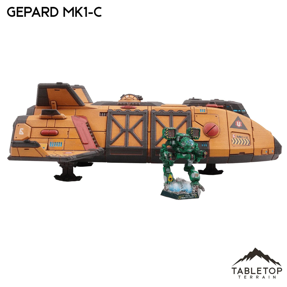 Tabletop Terrain Vehicle Gepard Dropship Mk1-C