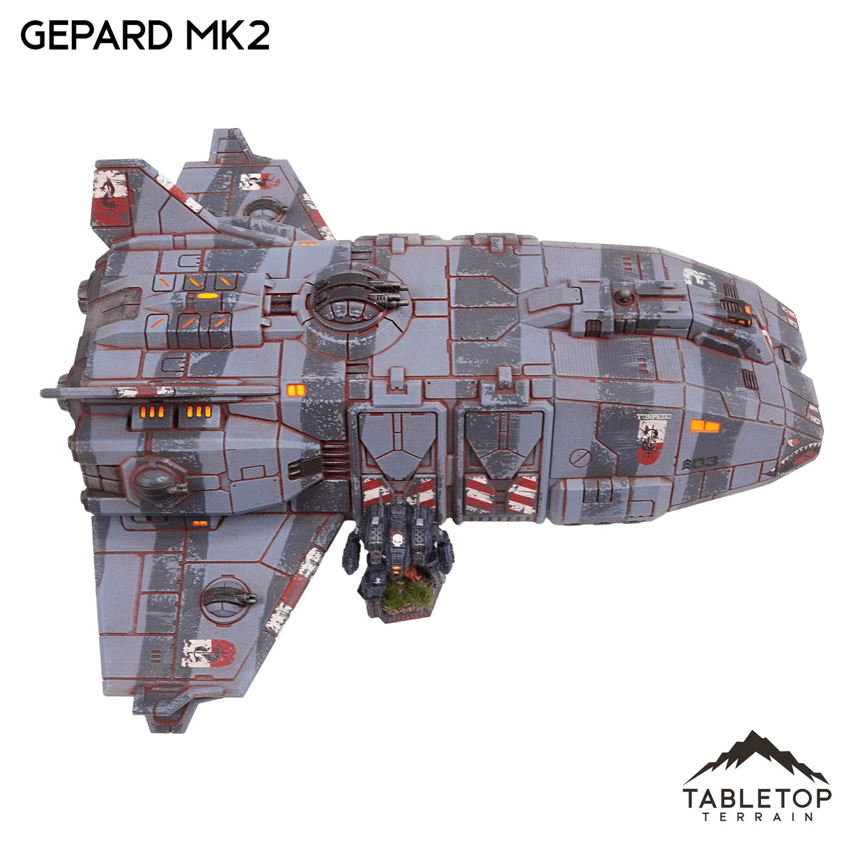 Tabletop Terrain Vehicle Gepard Dropship Mk2