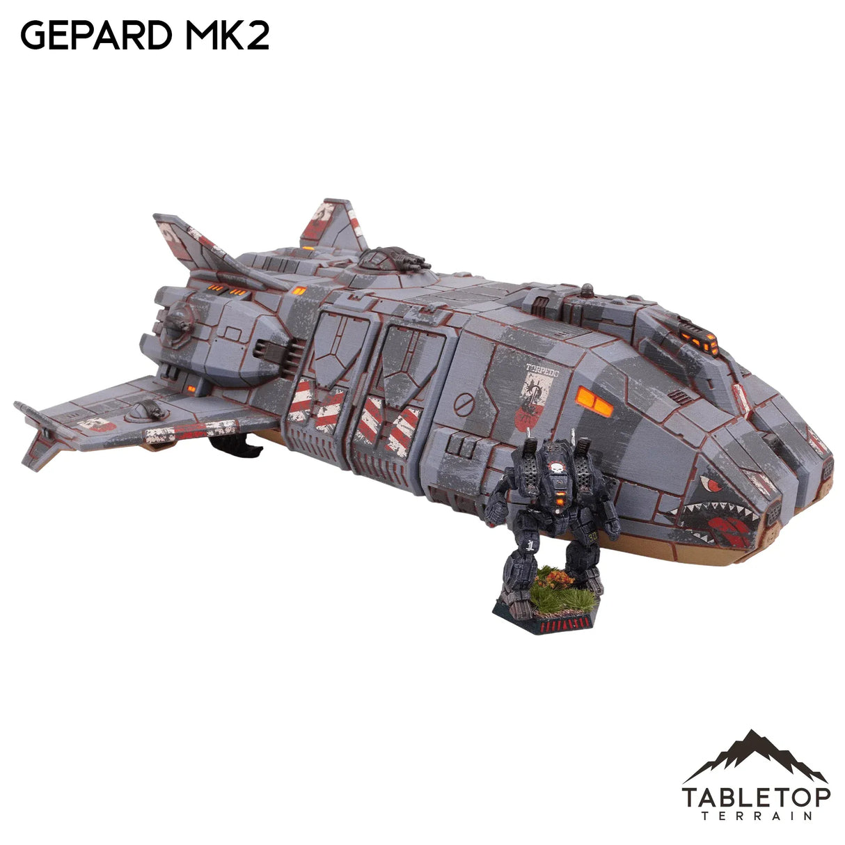 Tabletop Terrain Vehicle Gepard Dropship Mk2