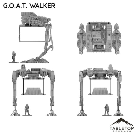 Tabletop Terrain Vehicle GOAT Walker