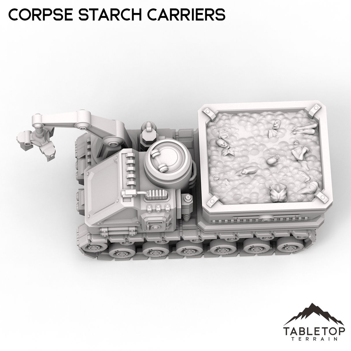 Tabletop Terrain Vehicle Grimdark Corpse Starch Carriers