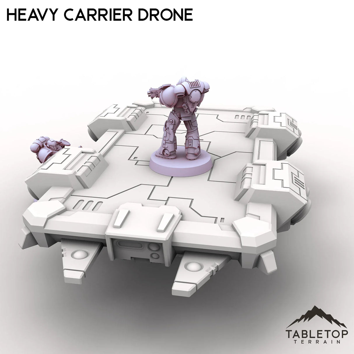 Tabletop Terrain Vehicle Heavy Carrier Drone