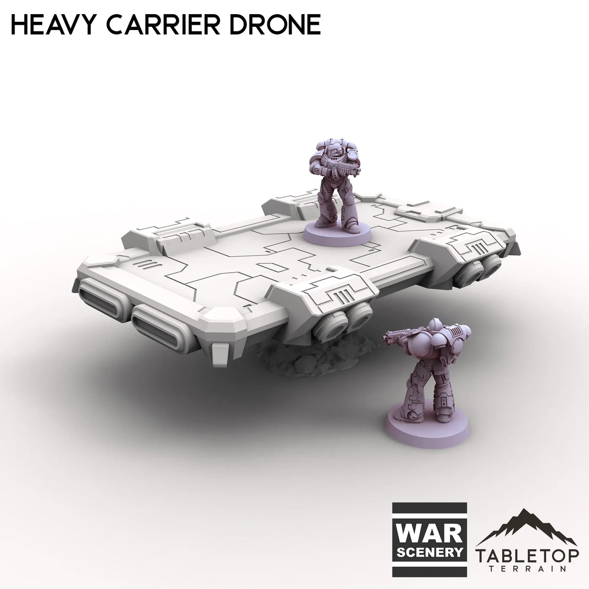 Tabletop Terrain Vehicle Heavy Carrier Drone
