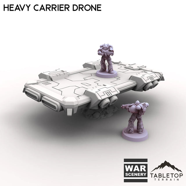 Tabletop Terrain Vehicle Heavy Carrier Drone