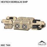 Tabletop Terrain Vehicle HEXTECH Borealis Ship- 6mm