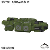 Tabletop Terrain Vehicle HEXTECH Borealis Ship- 6mm