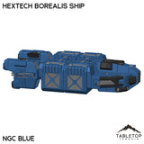 Tabletop Terrain Vehicle HEXTECH Borealis Ship- 6mm