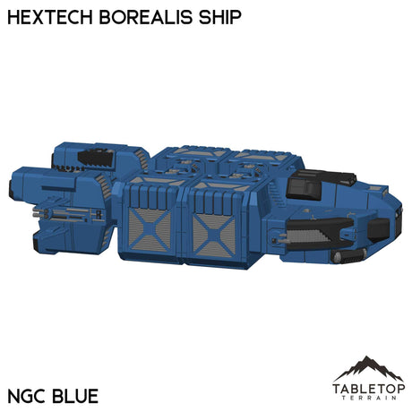 Tabletop Terrain Vehicle HEXTECH Borealis Ship- 6mm