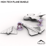 Tabletop Terrain Vehicle High-Tech Plane Bundle
