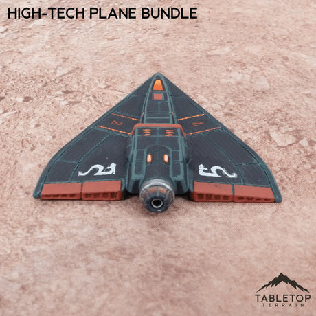 Tabletop Terrain Vehicle High-Tech Plane Bundle