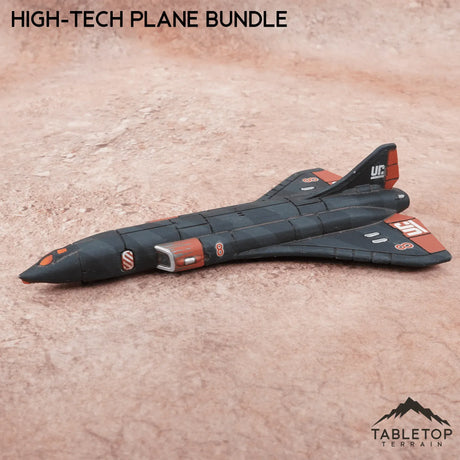 Tabletop Terrain Vehicle High-Tech Plane Bundle