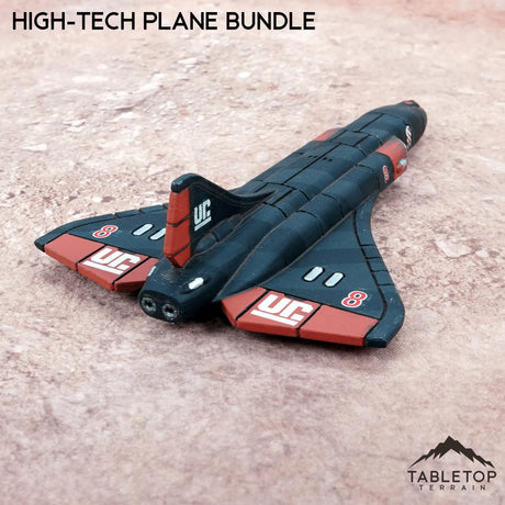 Tabletop Terrain Vehicle High-Tech Plane Bundle