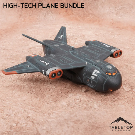 Tabletop Terrain Vehicle High-Tech Plane Bundle