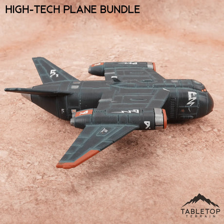 Tabletop Terrain Vehicle High-Tech Plane Bundle
