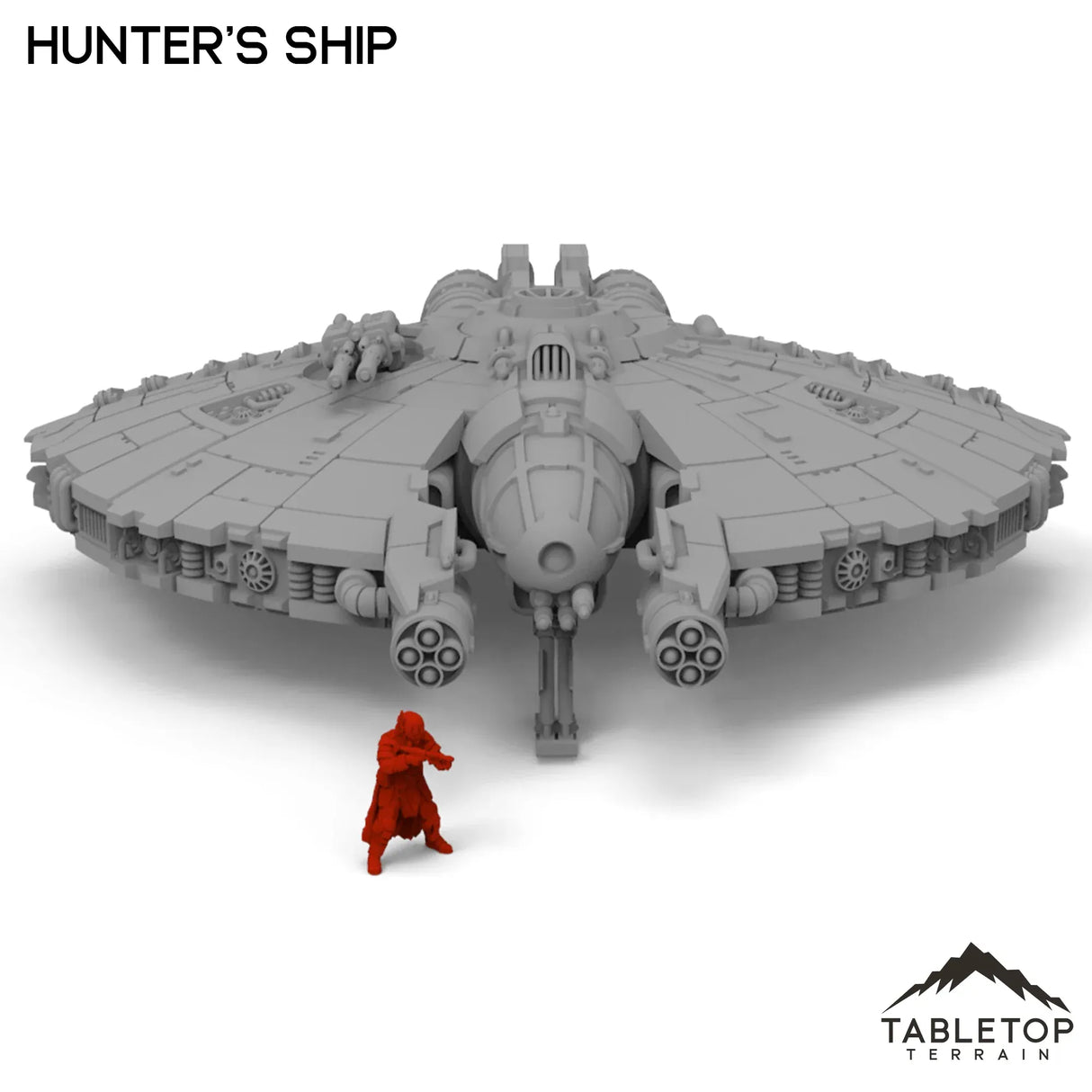 Tabletop Terrain Vehicle Hunter's Ship