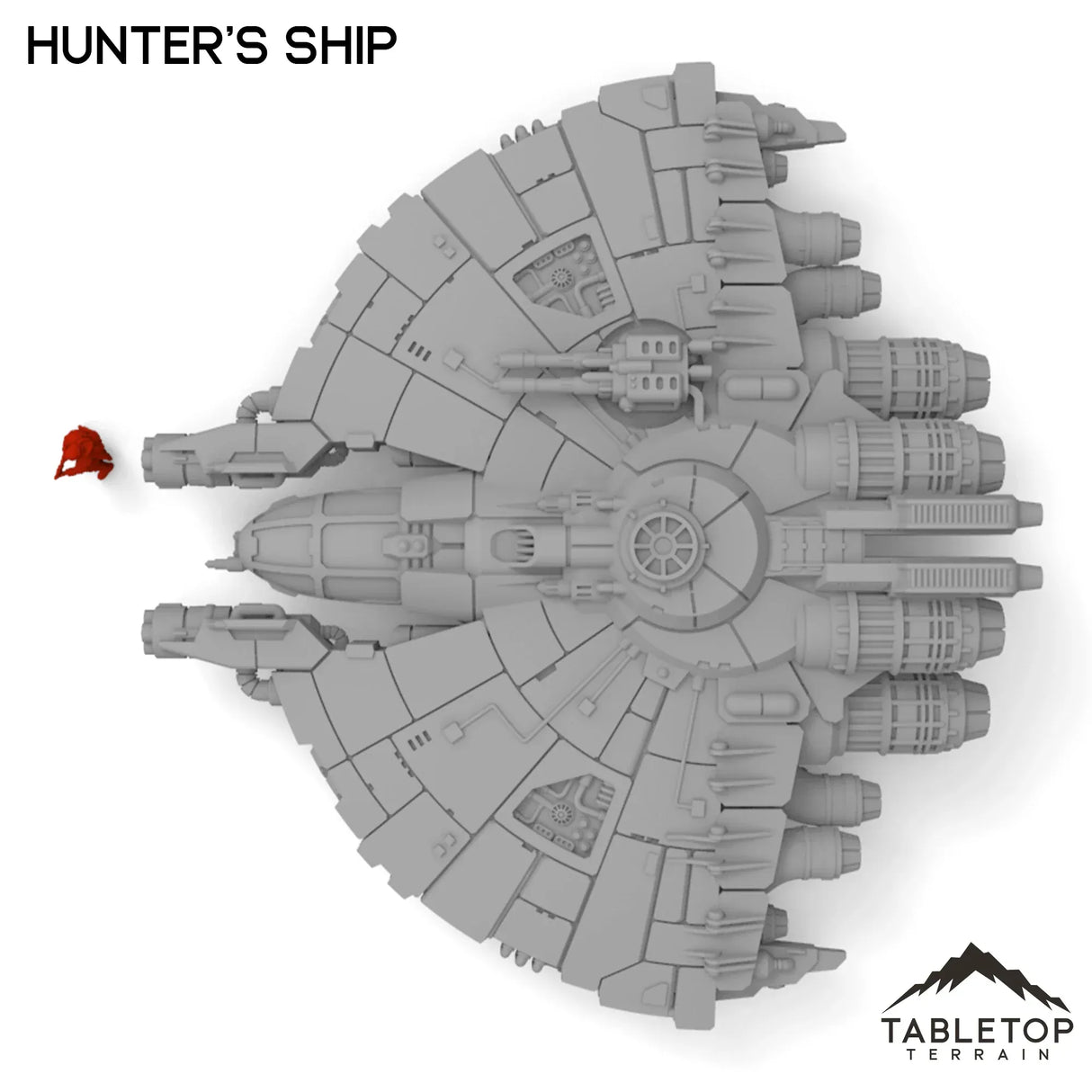 Tabletop Terrain Vehicle Hunter's Ship