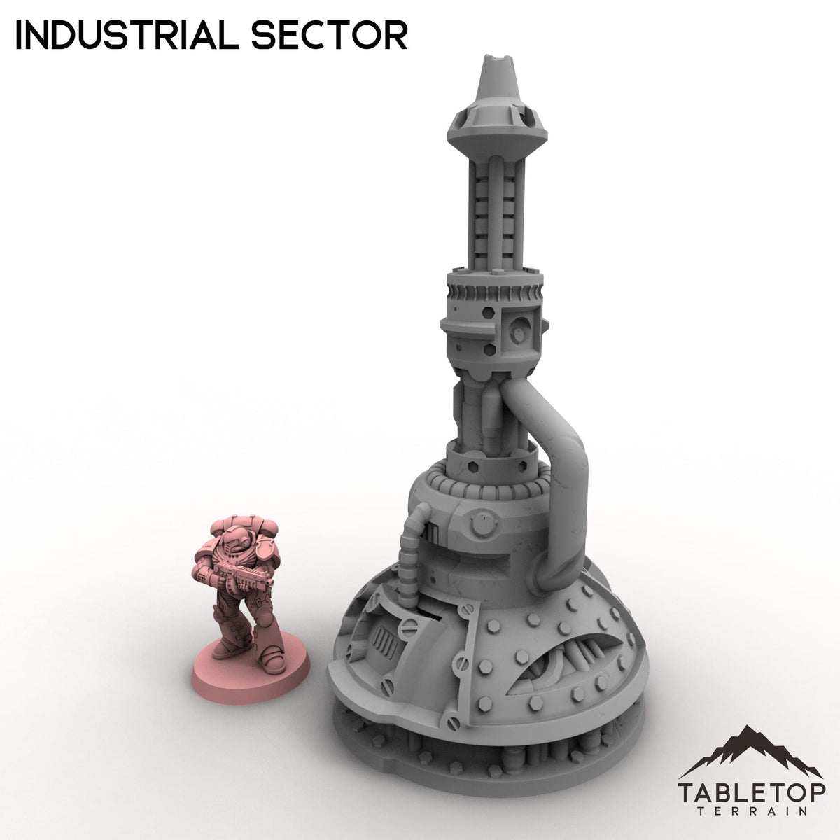 Tabletop Terrain Vehicle Industrial Sector