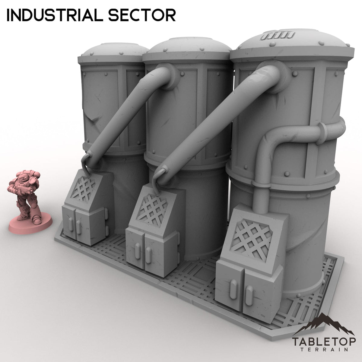 Tabletop Terrain Vehicle Industrial Sector